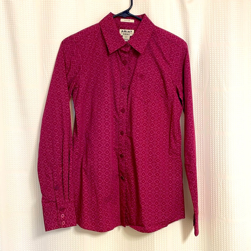 Ariat REAL Stretch Button Down Women’s Small
